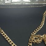 Michael Kors Jet Set Medium Metallic Crocodile Embossed Leather Crossbody Bag Photo 1