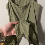 SheIn NWT x Frenchy Olive Green Overalls Photo 5