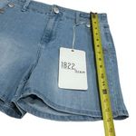 1822 Denim NEW  High Rise Short Exposed Pocket Buttons Coastal Comfort 6/28 Photo 8