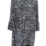 Michael Kors black Ruffled Flutter Sleeve Blouse Photo 3