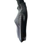 Sahalie Black & Gray Patterned Turtleneck Dress – Size S Photo 2