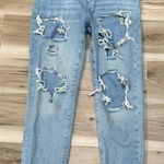 Urban Outfitters BDG High Rise Mom Distressed Light Blue Jeans Women’s 27 Photo 0
