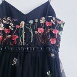 Mac Duggal Floral Embroidered A-Line Jeweled Floral Maxi Gown Photo 10