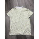 Lands' End  Polo Golf Shirt Lemon Abstract Summer SIZE M 10-12 Photo 5