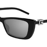 Gucci New  Sunglasses GG1681S 002 Black/Grey Silver Mirror Photo 0
