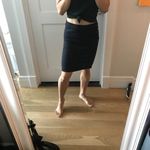 United Colors Of Benetton Benetton Navy pencil skirt - size 38 Photo 3