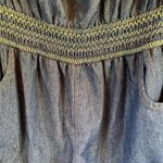 Lime Chili Strapless Shorts Romper‎ Blue Size L Photo 3