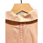 Pistola Pale Pink Romper Utility Short Sleeve Button Front Size Small Hipster w/ Pockets Photo 7