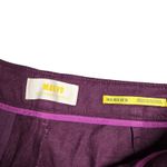 Anthropologie  Maeve The Avery Pleated Trouser Shorts Violet Women’s Size: 4 Photo 3