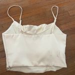 ZARA Satin Corset Tank Top • Size S Photo 1