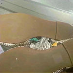 Madewell  The Cory Snake Embossed Leather Flats Photo 6