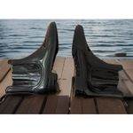 Jolie Kada Size 10 Water Proof Rain Boots Ankle Black Bootie Photo 5