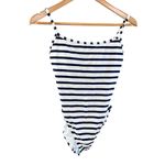 Gap  Women's Navy White Stripe Tank One Piece Swimsuit Size L Photo 2