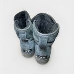 UGG  Womens Kristin Black Sheepskin Lined Wedge Mini Ankle Boots Size 7.5 1012497 Photo 7