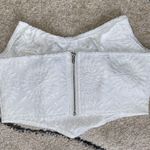 SheIn  Jacquard Zip Back Bandana Tube Top Photo 2