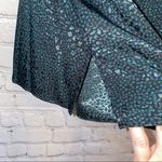 Lane Bryant  Lace Trim Green & Black Animal Print Chemise Photo 2