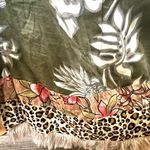 Faith long green seashell trim Hawaiian dress Size M Photo 10