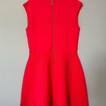 Ted Baker  London Zaralie Jacquard Skater Dress Coral Orange Size 5, US 12 Photo 4