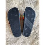 Melissa Rainbow Beach Slide Black Rainbow Size 7 Photo 7