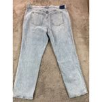 Abercrombie & Fitch NWT  The 90s Straight Ultra High Rise Light Wash Jeans 36/22L Photo 7