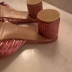 Atsroel pink metallic shoes Size 8 Photo 6
