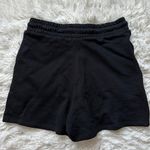 ZARA Loungewear High Rise Cotton Shorts Black Size S Photo 8