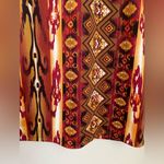 Scully Palazzo Western Aztec Wide Leg Flare Pants, Size Small Orange Photo 1