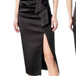 Dress the Population Alani Black Tie off New Year’s eve Party cocktail Dress Photo 0