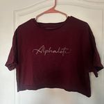 Alphalete Crop Tee Photo 0