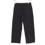 American Giant Women's Wide Leg Pant Size 10 Made In USA Black Photo 5