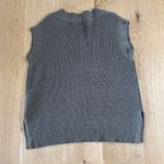Petal and Pup  Knit Top Ribbed Sleeveless Size M Green Gray Photo 2