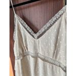 Band of Gypsies NWT Band of the Free Ivory Midi Swiss Dot Slip Dress Women’s Size Large Photo 4