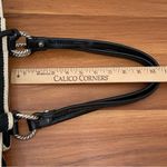 Brighton Retired Sea Side Surf Black/White Striped Drawstring Shoulder Bag Photo 6