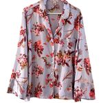 Victoria's Secret Victoria’s Secret Silky Button Front Pajama Top Photo 3