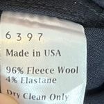 6397 Black Boilersuit Jumper Full Length Utility Fleece Wool Women’s Size XS Photo 10