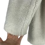 Babaton Aritzia Wool Double Breasted Short Teddy Coat Cream White Size 2 Photo 9