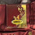 I Love N2 Elastic Tapered Jeans Red with Heart Back Pockets Waist: 29 inches Photo 11