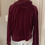 Coolest Vintage Purple Oversized Velour Zip Up Hoodie Size M Photo 4