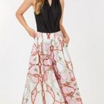 High Waist Wide Leg Printed Palazzo Pants Size L Photo 1