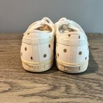 Gola J. Crew Coaster Low Top Sneakers White Khaki Tan Polka Dot Size 10 Lace Up Photo 3