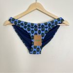 Boden Blue and Green Classic Bikini Bottoms Cornflower Geo size US 8 New Photo 1