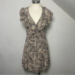 Free People Free‎ People Ruffle V-Neck Flutter Sleeve Tie Waist Dress L | Boho Feminine Photo 1