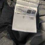 Uniqlo  Pants Womens Small 26-27 Waist Houndstooth Plaid Gray Stretch Straight Photo 2