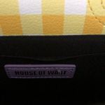 H.O.W. House Of Want We Are Original Shoulder Flap Bag in Yellow Gingham NEW Photo 8