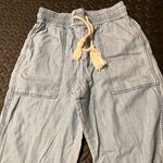 Forever 21 lightweight denim flowy pants size 25 Photo 2