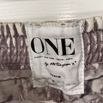 One Teaspoon Tye Dye Gray & White Elastic Waist Shorts(Size 26) Photo 6