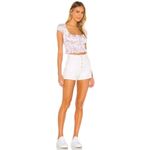 Majorelle  Shirt Women Small‎ Purple Riviera Floral Pegasus Top NWT Boho Cottage Photo 3