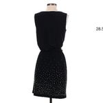 White House | Black Market  Black Sleeveless Studded Skirt Casual Dress Size XS Photo 3