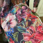 Desigual Long Freya Turtleneck Tunic Sweater Knit Chiffon $122 M Photo 5