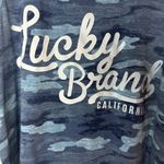 Lucky Brand 💙 California Blue Camo Fitted Tank Top Photo 4